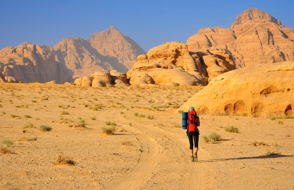 On foot in Jordan's natural reserves